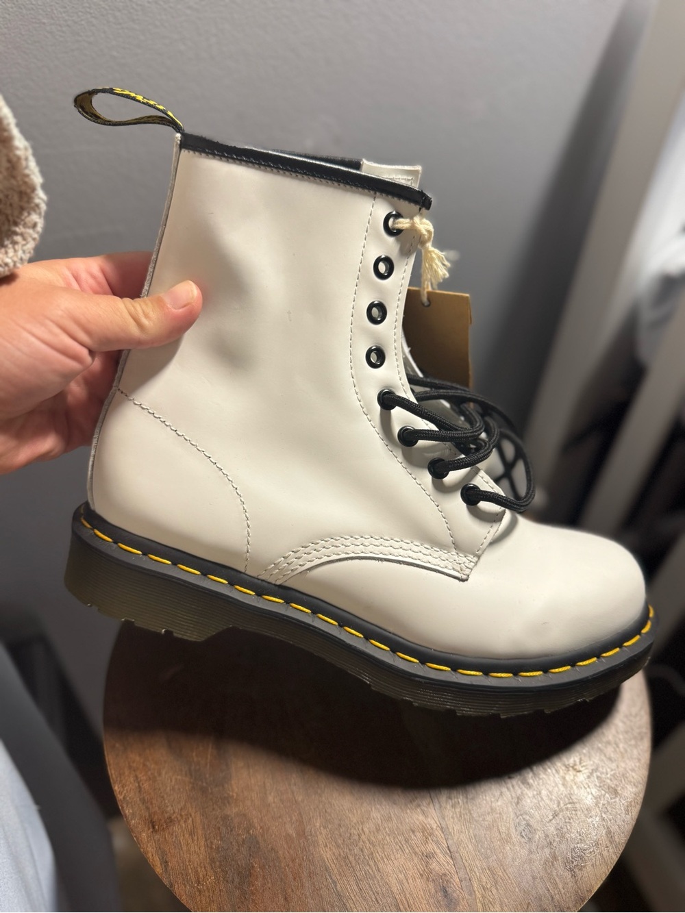 White Dr Martens